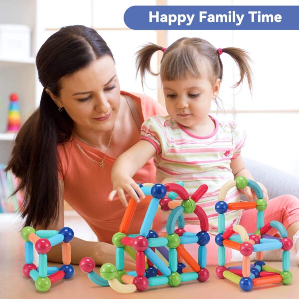 Premium Magnetic Sticks Educational Toy