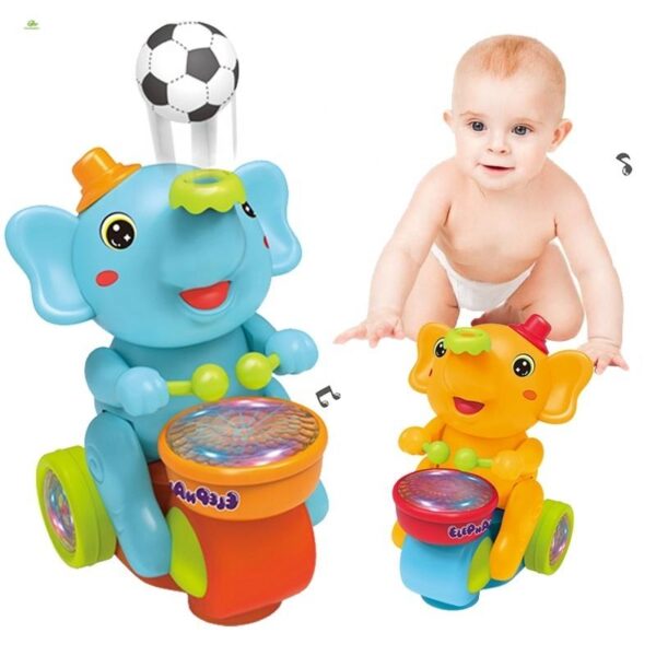 Baby Toy Elephant With Musical And Light
